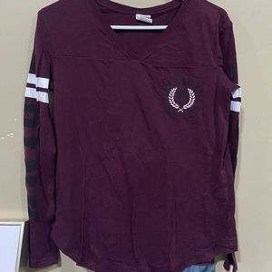 PINK VICTORIA SECRET long sleeve shirt